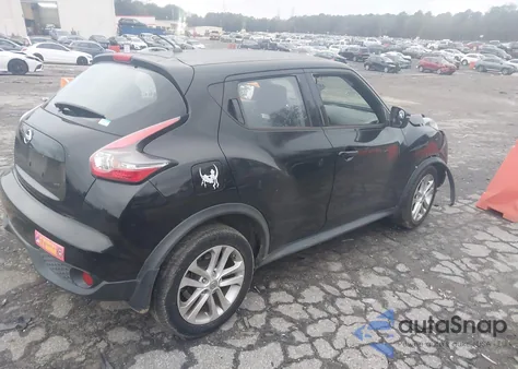 2015 Nissan Juke S из США, поврежденный, VIN JN8AF5MR5FT507514